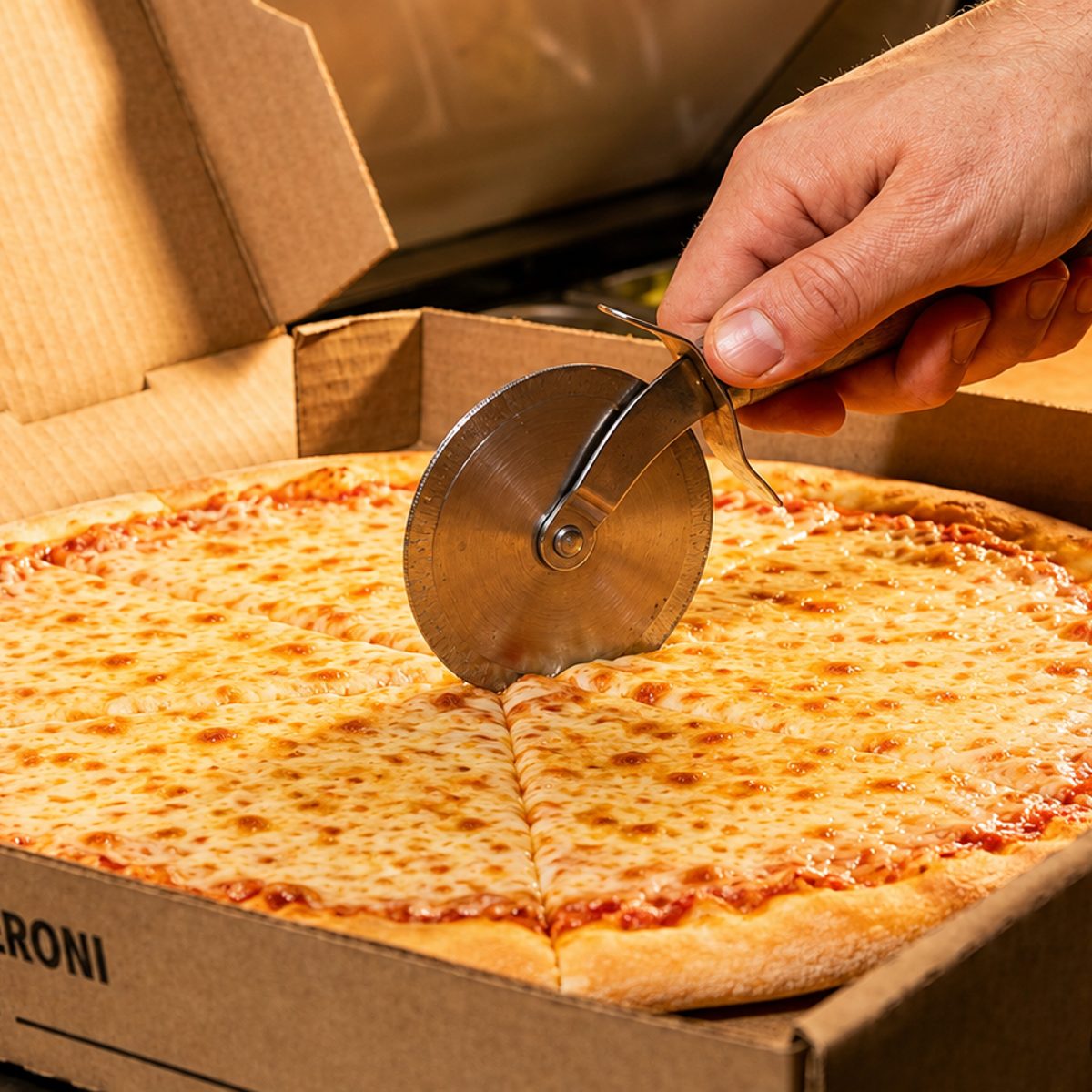 Hand-Tossed, Folded Right