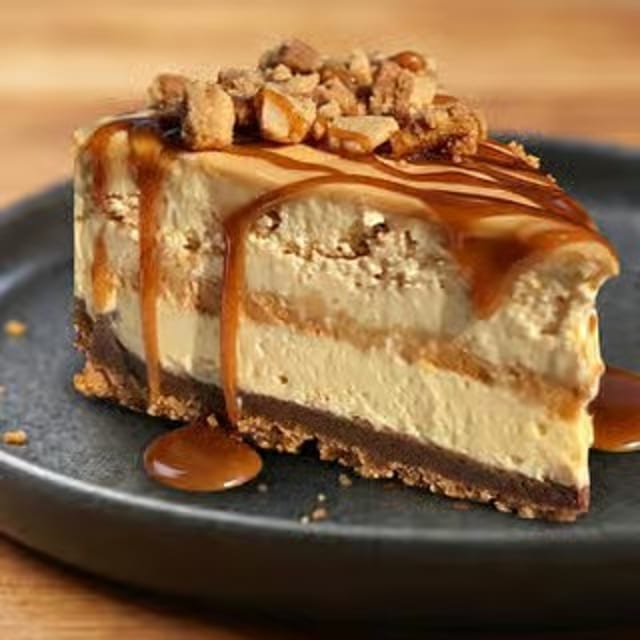 Peanut Butter Cup Pie with Reese's.