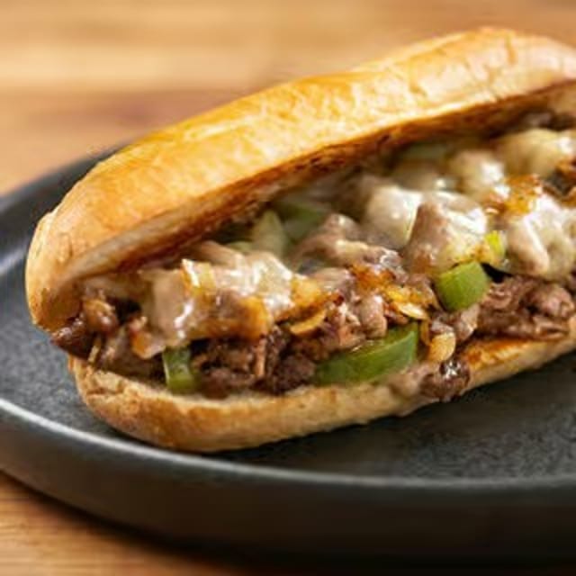 Deluxe Chicken & Cheese Sandwich.