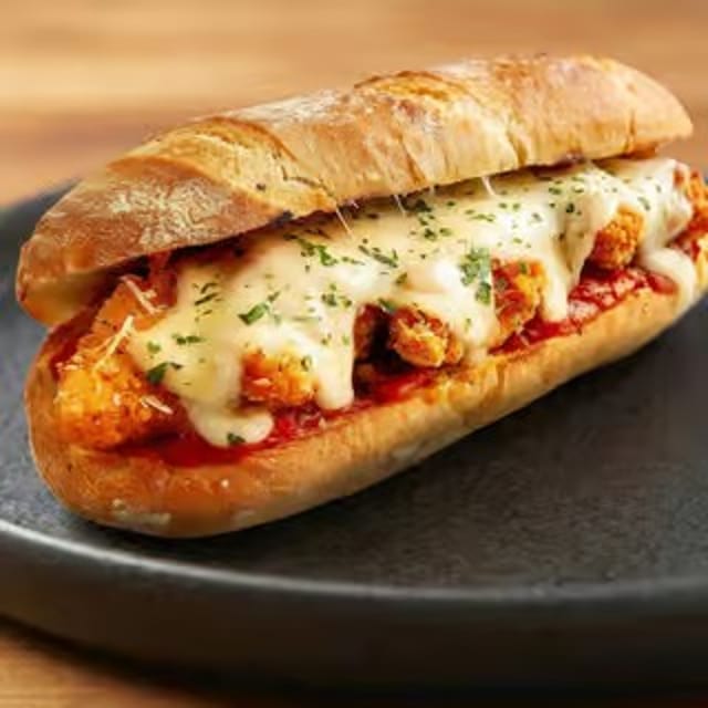 Chicken Parmigiana Sub.