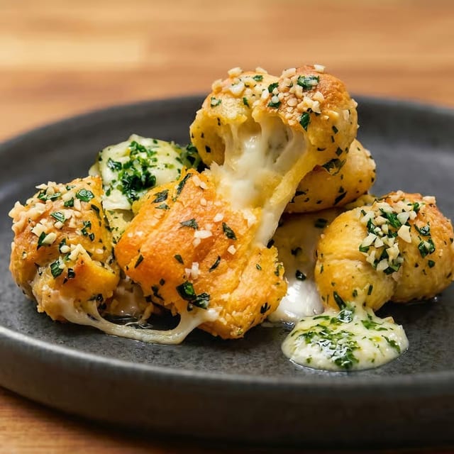 Cheesy Garlic Knots.
