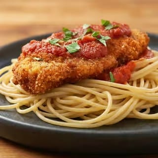 Pasta with Chicken Parmigiana