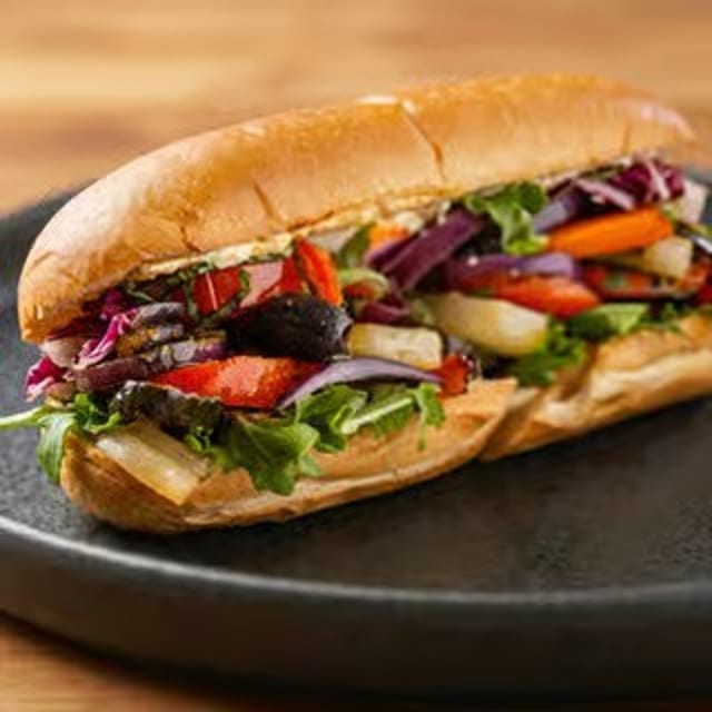 Grilled Vegetarian Sub.