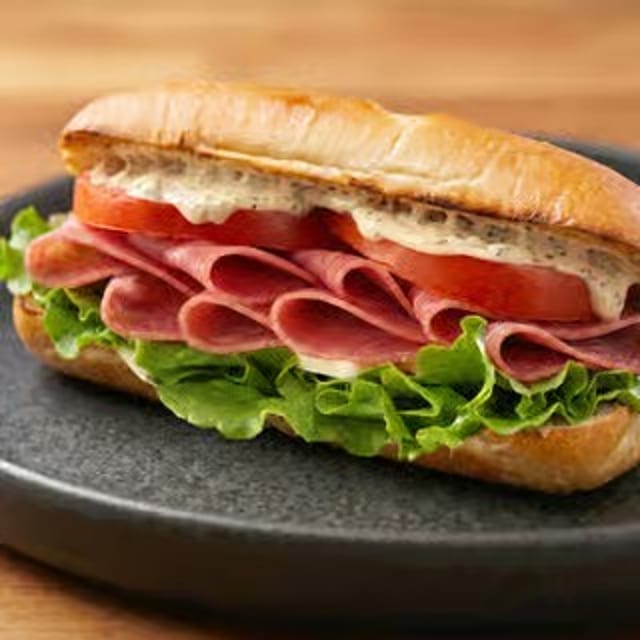 Ham & Cheese Sub.