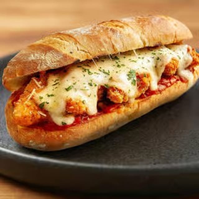 Veal Parmigiana Sub.