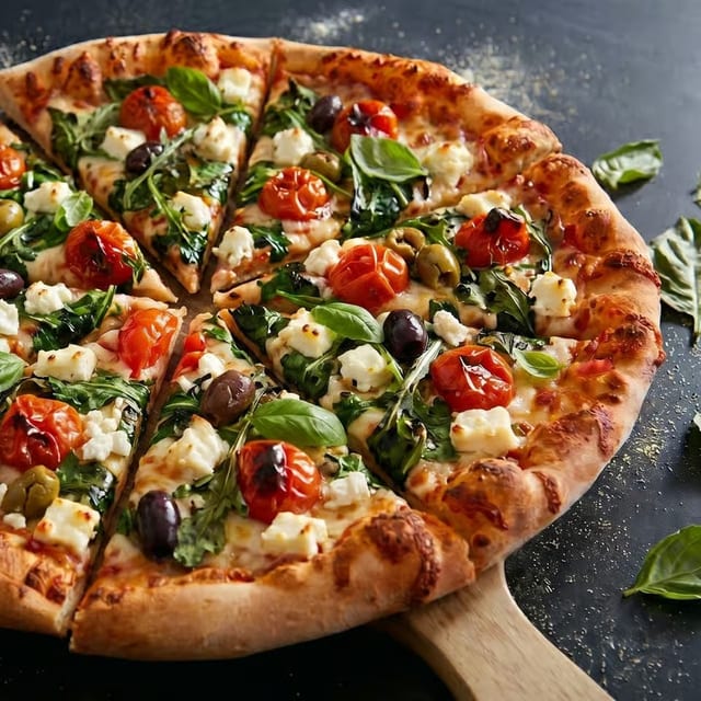 Greek Pizza.