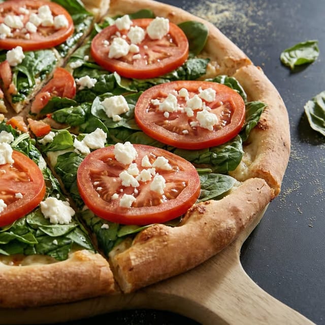 Bianca Florentine Pizza.