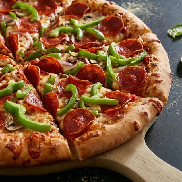 Deluxe Pizza.