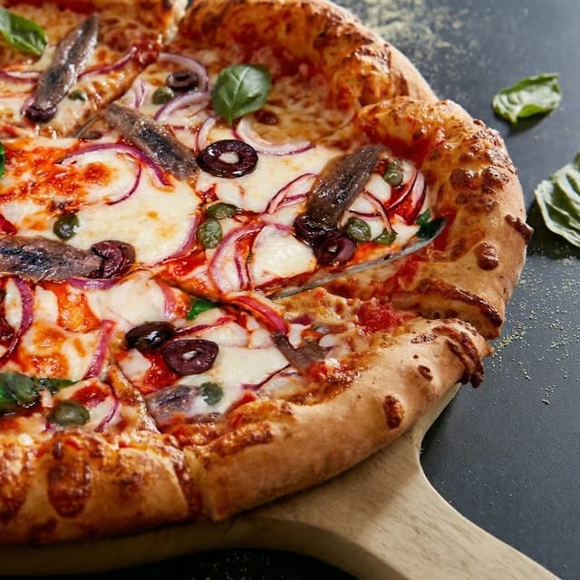 Bianca Napoletana Pizza.